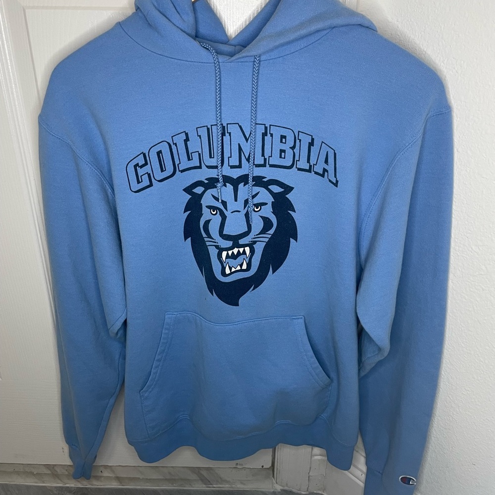Columbia University Fanatics Branded Campus Pullover Hoodie - Light Blue